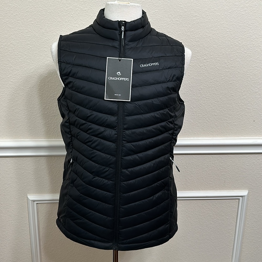 Craghoppers EXPOLITE VEST - Blk/Dk Agave